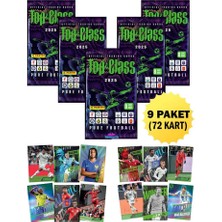 Renas Store Hediyecik Panini Fifa Top Class 2025 Futbolcu Kartları Trading Card 9 Paket (72 Kart)
