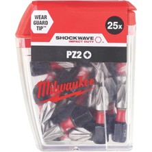 Renas Store Milwaukee 4932 4308 64 Matkap Seti, Pz2, 25 mm (25 Adet)
