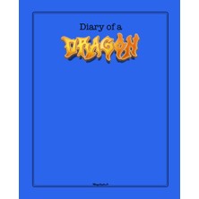 Renas Store Independently Published Diary Of A Dragon: Children's Journal (Ocean Monster Blue)