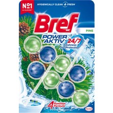 Renas Store Bref Wc Power Aktiv Çam Kokulu 2'li Klozet Temizleme Topları, 1 x 2 Adet, Çam 2, Ikili