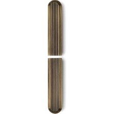 Renas Store System 9022 Line-Çizgili Kulp Antik Renk Tek Adet 224 mm Antik Tek Ebat SSY9022 0224 Abm