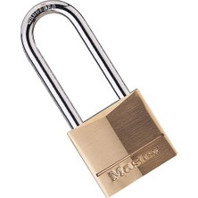 Renas Store Master Lock Masif Pirinç Içine Yerleştirilmiş Farklı Asma Kilit, 1 – 9/16 Inç Genişliğinde Gövde, 140DLH