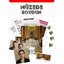Renas Store Mysterious Cases Müzede Soygun, Dedektif Dosyası, Gizem Çözme Oyunu, Şüpheli Kartları ve Ipucu Belgeleri ile