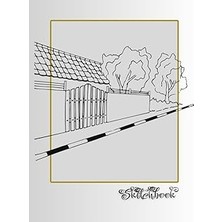 Renas Store Sketchbook: Street Scene, Large 8.5" x 11", 110 Pages, Perfect For Everyone, Crayons, Pencils, Drawing And Sketching