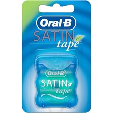 Renas Store Oral-B Saten Diş Ipi, 25 M, Diş Için Plak Çıkarıcı, Taze Temiz His, Saten Benzeri Dokulu Geniş Bant, Rahat Kavrama, Nane Yeşili
