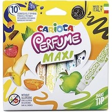 Renas Store Carioca Kokulu Jumbo Keçeli Boya Kalemi 10'lu