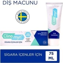 Renas Store Clınomyn Sigara Içenler Için Smokers Diş Beyazlatan Leke Giderici Diş Macunu 10X75 ml