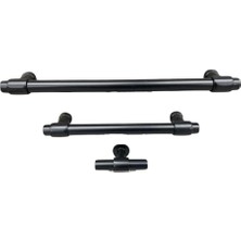 Renas Store System 4686 Modern Kulp Siyah Renk 128 mm Çok Renkli