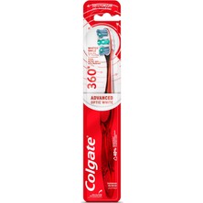 Renas Store Colgate 360 Gelişmiş Optik Beyaz Yumuşak Beyazlatıcı Diş Fırçası