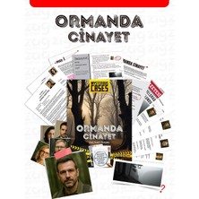 Renas Store Mysterious Cases Ormanda Cinayet, Seri Katil Dosyası, Dedektif Kutu Oyunu, Cinayet Gizemi Temalı, 16+ Yaş, 1-5 Oyuncu