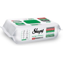 Renas Store Sleepy Easy Clean Premium Beyaz Sabun Katkılı Yüzey Temizlik Havlusu Mendili 100 Yaprak