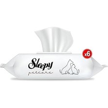 Renas Store Sleepy Petcare Evcil Hayvan Islak Havlusu 6X60(360 Yaprak)