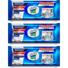 Renas Store Solo Aquablock Cam Yüzeylere Özel Temizlik Havlusu 30'lu x 3 Adet