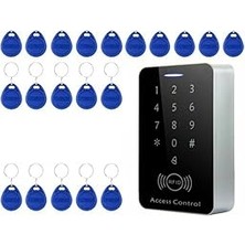Renas Store Rfid Şifreli Kapı Kilidi + 20 Adet Tag Göstergeç Anahtarlık