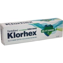 Renas Store Dentasave Klorhex Günlük Bakım Diş Macunu 75 ml Klorhexidin %0.2 Mg
