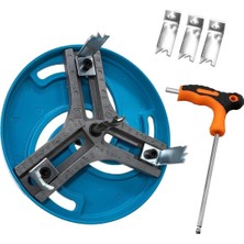 Renas Store Metal Panç Ø 19 mm 127 mm Çap Ayarlanabilir Delik Oyuk Açma Delme Hss Bi Metal Testeresi Adaptör Uç