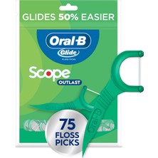 Renas Store Oral-B Komple Glide Floss Penaları, Scope Outlast, 75 Ct