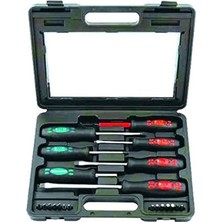 Renas Store Wert W 2230, Tornavida / Bits Uç Seti (21 Parça), Siyah, Yeşil, Kırmızı