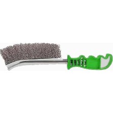 Renas Store BADEM10 Tel Fırça Plastik Saplı Paslanmaz Telli Kir Pas Temizleme Fırçası 23.5 cm