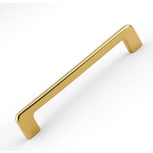 Renas Store Gold Altın Metal Kulp 128 mm - 12.8 cm Mobilya Çekmece Mutfak Dolabı Dolap Kulpları Kulbu Kulpu