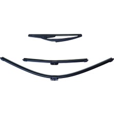 Renas Store VASS41 Ön Cam Arka Cam Silecek Seti Renault Captur ile Uyumlu 2017-2019