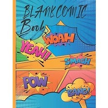 Renas Store Blank Comic Book Draw Your Own Comics For My Son: Blank Comic Book And Sketchbook For Kids To Draw , Dimensions: 8.5" x 11" (21.59 x 27.94 Cm)