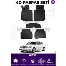 AEK Modern Mercedes C Serisi W204 4d Paspas Seti  2007-2014 A++ Kalite (5 Parça)