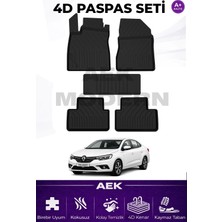 AEK Modern Renault Taliant 4d Paspas Seti  2021 Sonrası A++ Kalite (5 Parça)