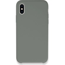 Magicool Iphone Xs Max Kılıf Lansman Legant Silikon - Gri