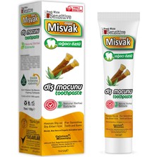 Renas Store Bybars Misvak Diş Macunu Doğal Misvak Ağacı Özlü 75ML(120GR) Yanında Bambu Diş Fırçası