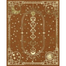 Renas Store Independently Published Rpg Character Journal: Burnt Orange Celestial Dnd 5e Campaign Tracker, Character Building Sheets, And Lined Paper Notebook For Role Play Games