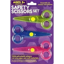 Renas Store Safety Scissors Set (3 Pack)