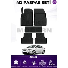 AEK Modern Opel Astra J 4d Paspas Seti  2010-2015 A++ Kalite (5 Parça)