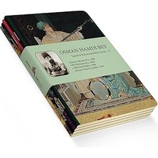Renas Store Retronote Osman Hamdi Bey 4'lü Defter Seti 2, Istanbul Hanımefendileri 2, Çizgisiz, 64 Sayfa, 14X21CM