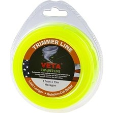 Renas Store Veta 131740 Tırpan Misina Pro 1.7mm 15M Sarı 6 Köşe