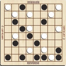 Renas Store Ahtek Ahşap Reverse Zeka ve Strateji Oyunu, Reversi ETICSET318