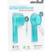 Renas Store Sterıball Şarjlı ve Pilli Diş Fırçaları Için Hijyenik Diş Fırçası Koruma Kabı-2'li Turkuaz x 2