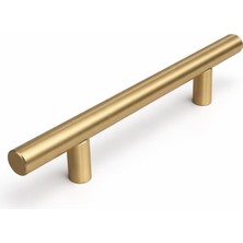 Renas Store 96MM Alteta (1 Adet) Soft Altın Metal Mobilya Mutfak Dolap Çekmece Dolabı Kulbu Kulpu Kulpları
