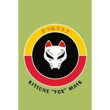 Renas Store Independently Published "kitsune" Fox Mask