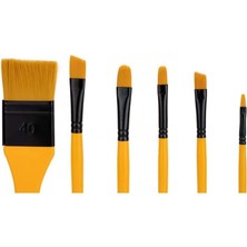 Renas Store Rich No:8 Zemin Fırça Karma Set 6 Lı