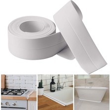 Renas Store Ankanorm Sızdırmazlık Bandı Banyo Mutfak Lavabo Küvet Duş Teknesi Su Geçirmez Kenar Bant (320 Cm)