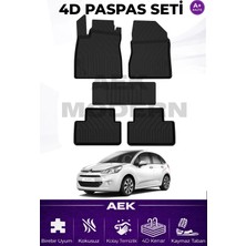 AEK Modern Citroën C3 4d Paspas Seti  2016-2024 A++ Kalite (5 Parça)