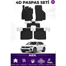 AEK Modern Vw Tiguan 2 4d Paspas Seti  2016-2023 A++ Kalite (5 Parça)
