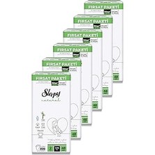 Renas Store Sleepy Natural Fırsat Paketi Bebek Bezi 2 Numara Mini 288 Adet