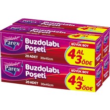 Renas Store Parex Buzdolabi Poşeti Büyük Boy 4 Al 3 Öde