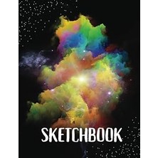 Renas Store Independently Published Sketchbook: Colorful Minimalist Cover, 102 Pages, 8.5" x 11", For Drawing, Doodling, Writing, Sketching, Colored Pencil Or Crayon Coloring, Paperback