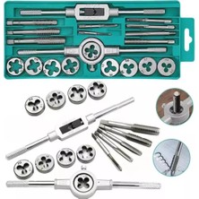 Renas Store Valkyrie 20 Parça Klavuz Pafta Seti Metrik Set M3-M12 Arası 20LI Takım