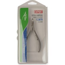 Renas Store Nghıa C-36 Profesyonel Tırnak Eti Pensi 3.5mm - Gri Kaplamalı Paslanmaz Çelik Kütikül Makası - Tek Yaylı Manikür Aleti