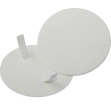 Renas Store Tek-Iş Buat Kapağı Düz 5 Li Plastik, Beyaz