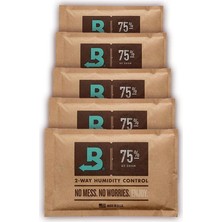 Renas Store Boveda 75 60G Humidor Puro Kutusu Nemlendirici 5li Eco Paket